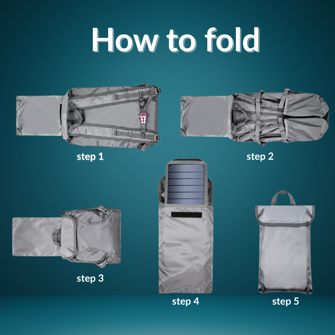 Solar Backpack - Ideaboa