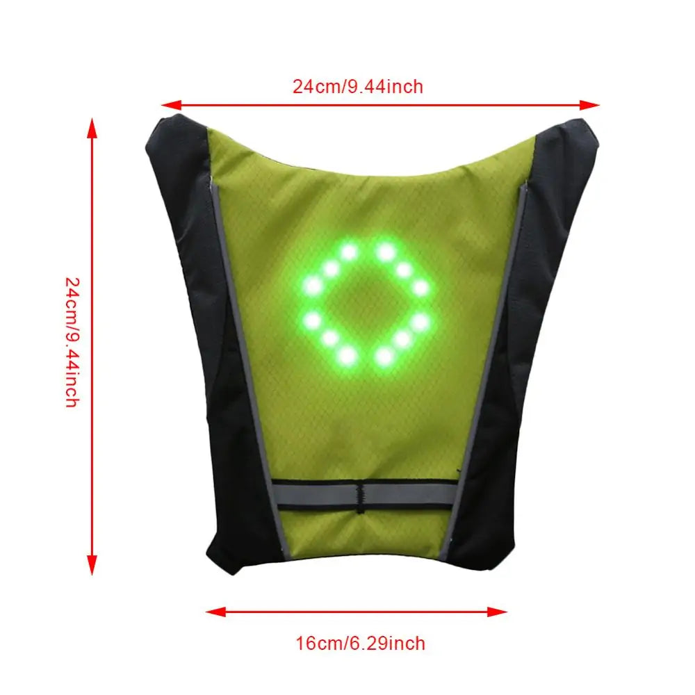 LED Safety Vest for Cyclists - Increased Visibility - Idea boa