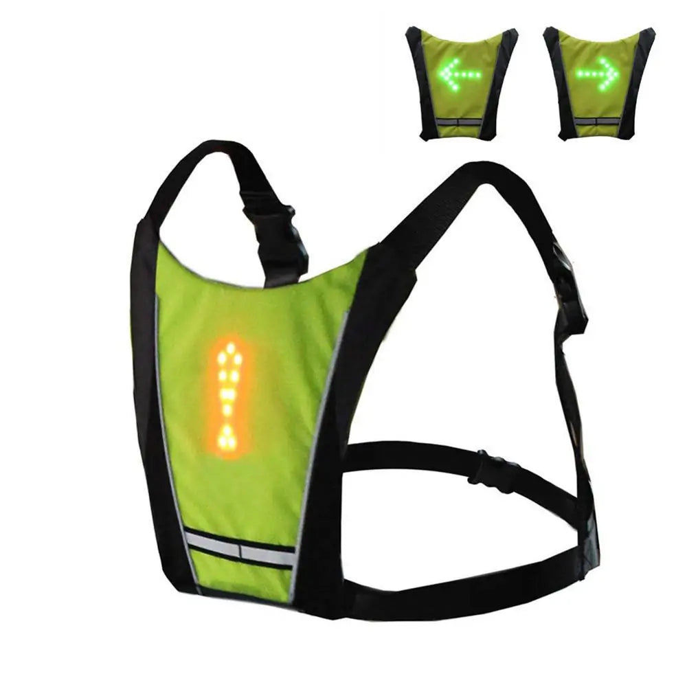LED Safety Vest for Cyclists - Increased Visibility - Idea boa
